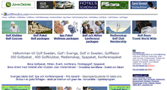 Desktop Screenshot of golfsweden.com